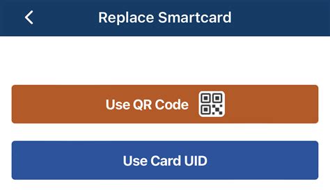 Replacement smartcard 